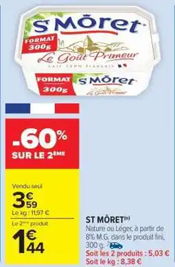 Carrefour Market ST MORET offre