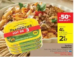 Carrefour Market Sardines Parmentier offre