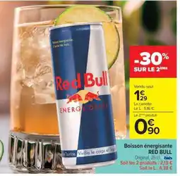 Carrefour Market Boisson énergisante 'Red Bull' offre