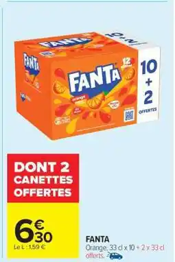 Carrefour Market FANTA offre