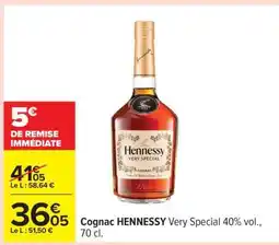 Carrefour Cognac Hennessy Very Special offre
