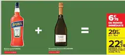 Carrefour APEROL + Prosecco RICCADONNA offre