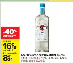 Carrefour Martini Bianco offre