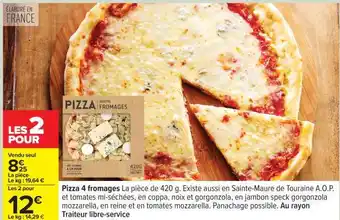 Carrefour Pizza 4 Fromages offre