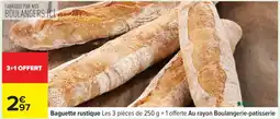 Carrefour Baguette Rustique offre
