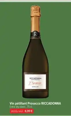 Carrefour Vin pétillant Prosecco RICCADONNA offre