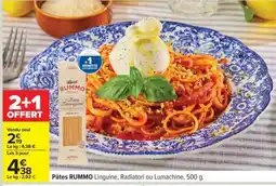 Carrefour Pâtes Rummo offre