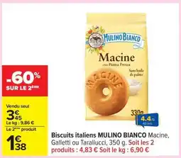 Carrefour Biscuits italiens MULINO BIANCO offre