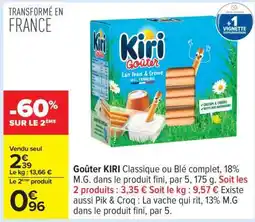 Carrefour Goûter KIRI offre