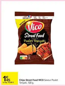Carrefour Chips Street Food Vico offre