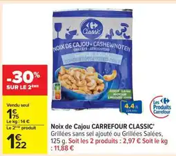 Carrefour Noix de Cajou CARREFOUR CLASSIC! offre