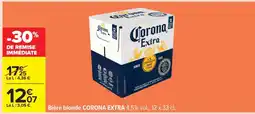 Carrefour BIÈRE BLONDE 'CORONA EXTRA' offre