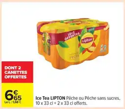 Carrefour ICE TEA LIPTON offre