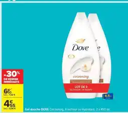 Carrefour Gel Douche Dove offre