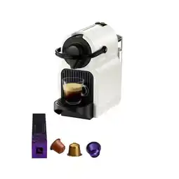 Carrefour KRUPS Machine à café Nespresso Inissia blanche offre