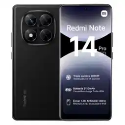 Carrefour XIAOMI Smartphone Redmi Note 14 Pro 5G 8/256 offre