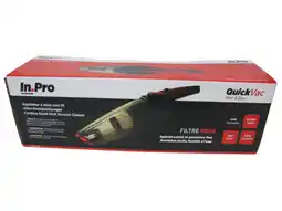 Carrefour Aspirateur de voiture sans fil - 7,4V - 60W offre
