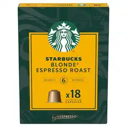 Carrefour STARBUCKS Capsules de café offre