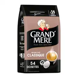 Carrefour GRAND MÈRE Dosettes de café Maxi Format offre