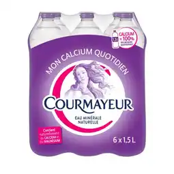 Carrefour COURMAYEUR Eau minérale naturelle offre