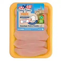 Carrefour DOUCE FRANCE Escalopes Extra Tendres de Dinde offre