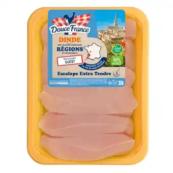 Carrefour DOUCE FRANCE Escalopes Extra Tendres de Dinde offre