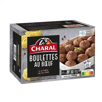Carrefour CHARAL Boulettes au boeuf surgelées offre