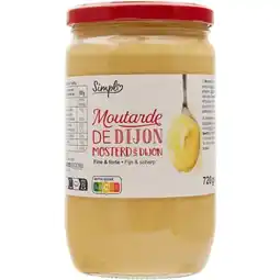 Carrefour SIMPL Moutarde de Dijon offre