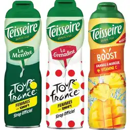 Carrefour TEISSEIRE SUR TOUS LES SIROPS offre