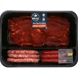 Carrefour Assortiment de grillades saveur mexicaine CARREFOUR Le Marché offre