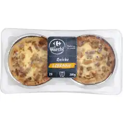 Carrefour Market Quiche lorraine CARREFOUR Le Marché offre