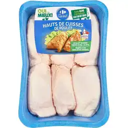Carrefour Market CARREFOUR CLASSIC' Hauts de cuisses de poulet offre