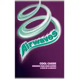 Carrefour Market AIRWAVES Chewing-gum sans sucres Maxi Format offre
