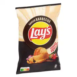 Carrefour Market LAY'S SUR TOUTES LES CHIPS AROMATISÉES (LISSE, ONDULÉ) TOUS FORMATS offre