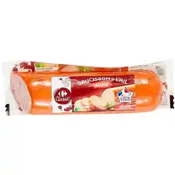 Carrefour Market CARREFOUR CLASSIC' Saucisson à l'ail offre