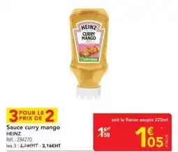 METRO Heinz - sauce curry mango offre