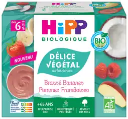Carrefour Market HIPP BIOLOGIQUE SUR TOUTES LES COUPELLES offre