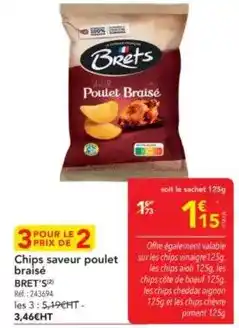 METRO Brets - chips saveur poulet braisé offre