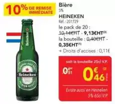 METRO Heineken - bière 5% offre