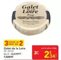 METRO Galet de la loire offre