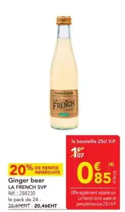 METRO Pamplemousse - ginger beer offre