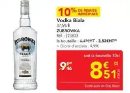 METRO Zubrowka - vodka offre