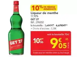METRO Get - liqueur de menthe offre