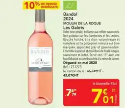 METRO Bien - bandol 2024 moulin de la roque les galets offre