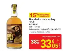 METRO Scotch - blended scotch whisky offre
