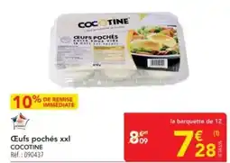 METRO Œufs pochés xxl offre