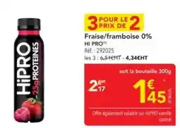 METRO Fraise/framboise 0% offre