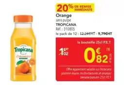 METRO Tropicana - orange offre