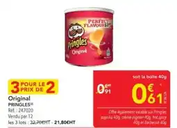 METRO Pringles - original offre