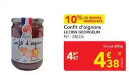 METRO Lucien georgelin - confit d'oignons offre